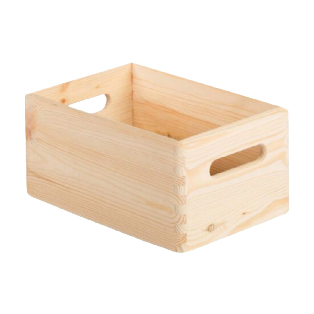 Boîte de rangement en bois pour l'organisation à domicile - 40 x 30 x 15
